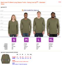 Load image into Gallery viewer, Tri-Blend Long Sleeved Top