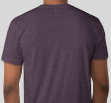 Load image into Gallery viewer, Tri Blend T-Shirt (vintage purple)