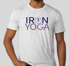 Load image into Gallery viewer, Iron Yoga Men&#39;s T-Shirt (white)
