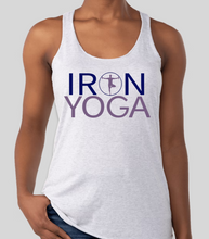 Load image into Gallery viewer, Iron Yoga Tank (heather white)