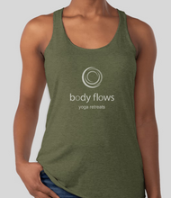 Load image into Gallery viewer, Racerback Tank (military green)